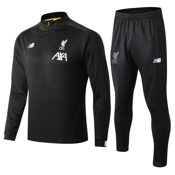 Futbol Chandal Liverpool 2019-2020 Negro Blanco